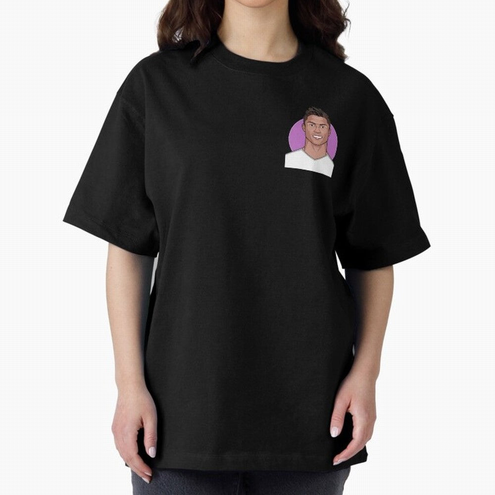 Cristiano 2015/2016 Oversized T-Shirt Mark the FIFA World Cup 2026 USA Canada Mexico Journey through Messi Highlights, France Pride, Championship Spirit, Famous Goals, Roaring Crowds and International Football Unity; Perfect for Supporters Who Want