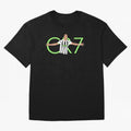 CR7 Oversized T-Shirt Support Global Football Passion for FIFA World Cup 2026, Highlighting CR7, Argentina, France and Brazil, Champion Mindset, Group Stage Buzz, Knockout Tension and Passionate Fan Culture; Ideal for Passionate Fans Who Love