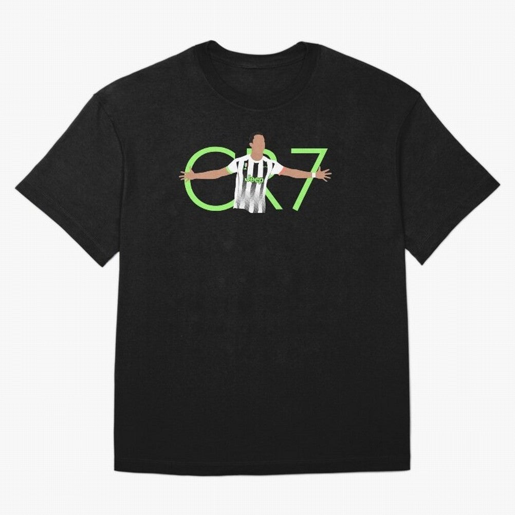 CR7 Oversized T-Shirt Support Global Football Passion for FIFA World Cup 2026, Highlighting CR7, Argentina, France and Brazil, Champion Mindset, Group Stage Buzz, Knockout Tension and Passionate Fan Culture; Ideal for Passionate Fans Who Love