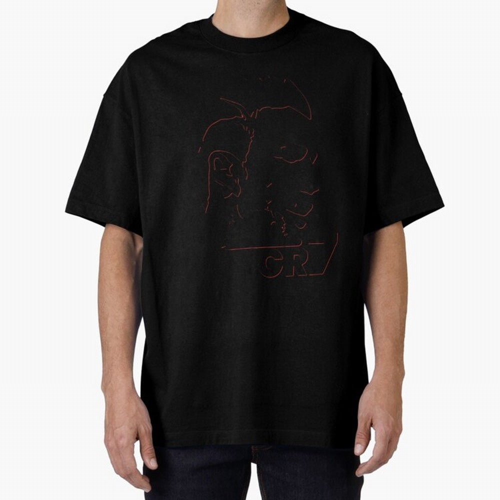 CR7 cristiano ronaldo logo Oversized T-Shirt Turn Up for Global Football Passion for FIFA World Cup 2026 Group Stage, Connected to Neymar, Haaland and Cristiano Ronaldo, France, Soccer Culture, Superstar Moments, National Team Dreams and