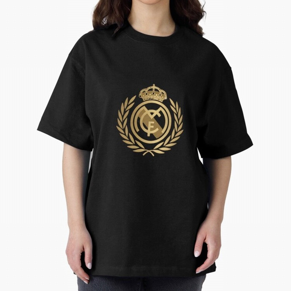 REAL MADRID GOLDEN Oversized T-Shirt Unlock the FIFA World Cup 2026 Group Stage Journey through Mbappe Highlights, Argentina and Brazil Pride, Retro Football Energy, Iconic Rivalries, Trophy Chase Drama and Stadium Atmosphere; Perfect for