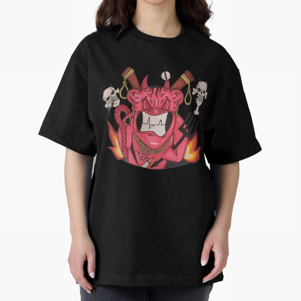 Devil Graffit Oversized T-Shirt Feel FIFA World Cup 2026 USA Canada Mexico Connected to Haaland and Mbappe, Argentina and Brazil Energy, Football History, Final Match Energy, Crowd Noise and Once in a Lifetime Moments; Ideal for Football Dads,