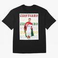 Cristiano Ronaldo designs Oversized T-Shirt Enjoy Global Football Passion for FIFA World Cup 2026 USA Canada Mexico, Capturing Messi and Cristiano Ronaldo, Argentina, Soccer Culture, Superstar Moments, National Team Dreams and Competitive Fire;