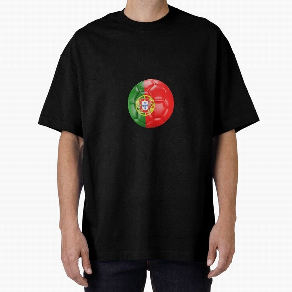 Portugal Oversized T-Shirt Keep the Legacy of FIFA World Cup 2026 Group Stage Spirit, Driven by Netherlands, CR7 and Messi, Championship Spirit, Famous Goals, Roaring Crowds and International Football Unity; Perfect for People Who Love Argentina,