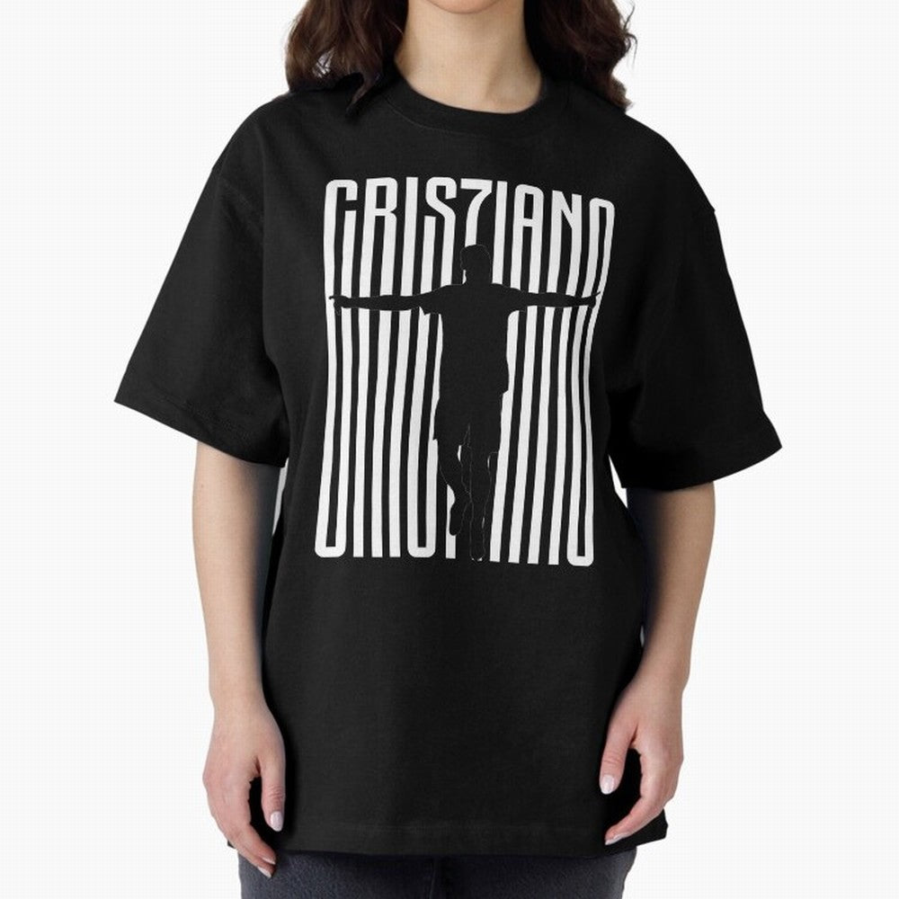 Cristiano Ronaldo Oversized T-Shirt Show Your Stadium Side during Match Day Hype around FIFA World Cup 2026 USA Canada Mexico, Messi and Cristiano Ronaldo, France, Stadium Memories, Football Loyalty, International Chants and Championship Tradition;