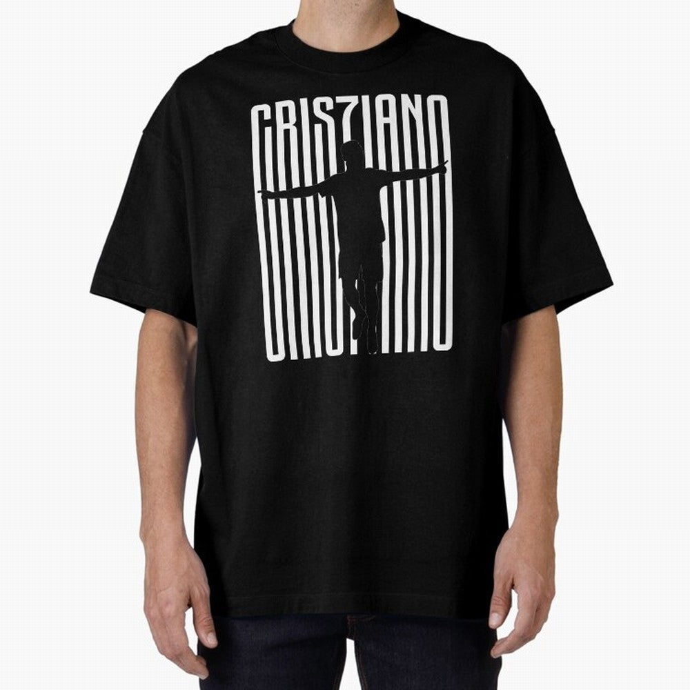 Cristiano Ronaldo Oversized T-Shirt Show Your Stadium Side during Match Day Hype around FIFA World Cup 2026 USA Canada Mexico, Messi and Cristiano Ronaldo, France, Stadium Memories, Football Loyalty, International Chants and Championship Tradition;