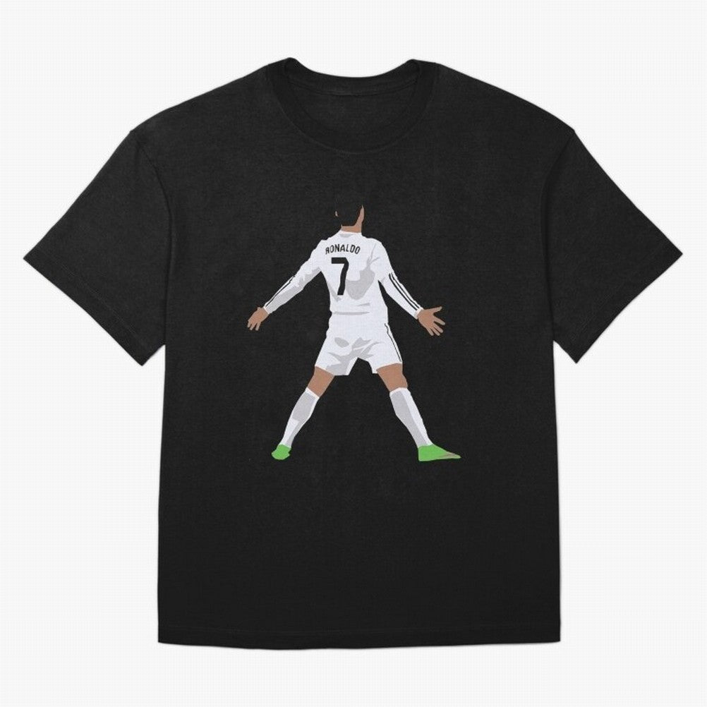 Cristiano Ronaldo Classic T-Shirt Oversized T-Shirt Make Memories around Global Football Passion for FIFA World Cup 2026, Capturing Neymar, England and Germany, Global Supporter Spirit, Legendary Goals, National Colors and Tournament Celebration;