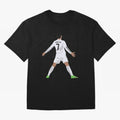 Cristiano Ronaldo Classic T-Shirt Oversized T-Shirt Make Memories around Global Football Passion for FIFA World Cup 2026, Capturing Neymar, England and Germany, Global Supporter Spirit, Legendary Goals, National Colors and Tournament Celebration;