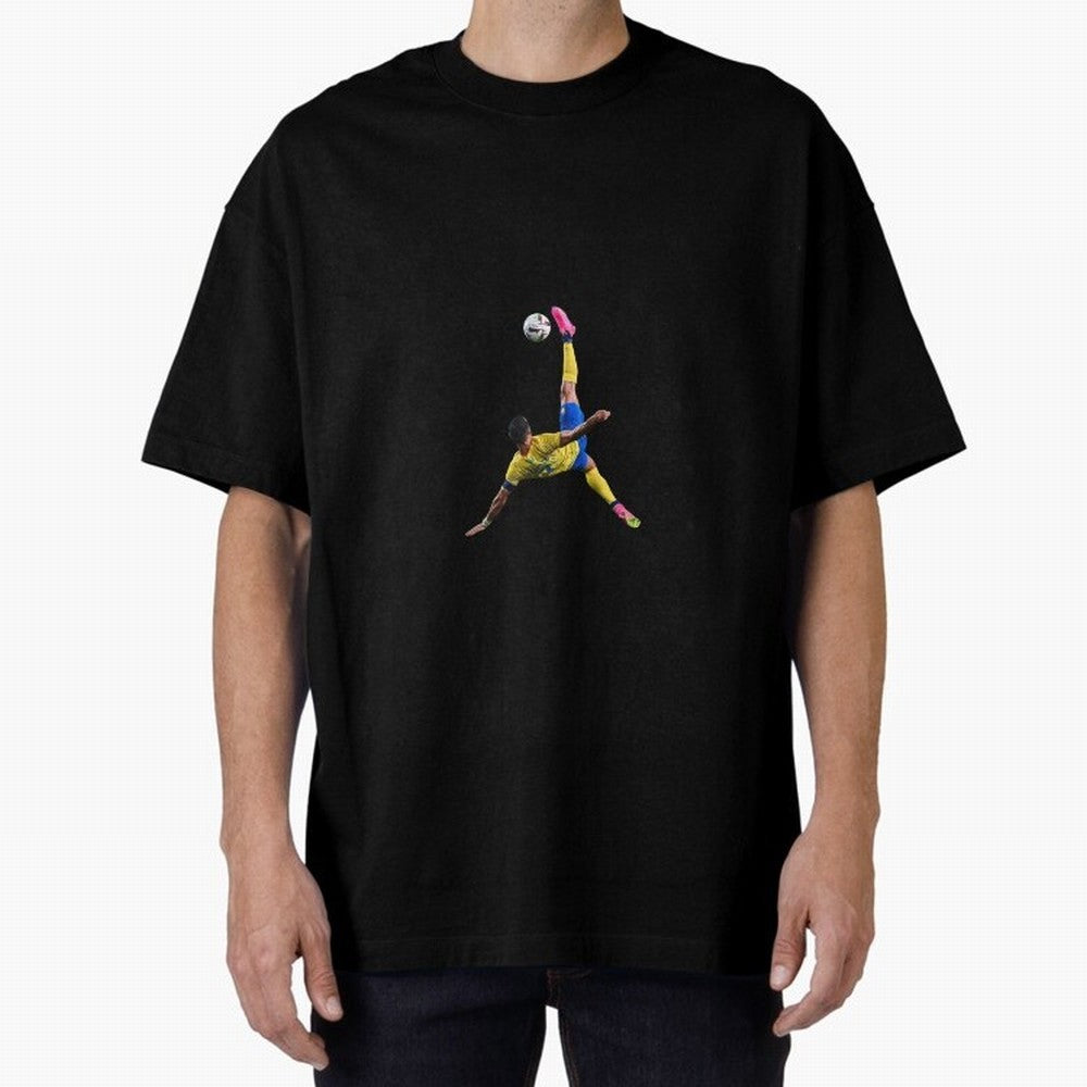 Cr7 Mindset Inspire Create Achieve Oversized T-Shirt Celebrate National Team Dreams in FIFA World Cup 2026 USA Canada Mexico for Fans of CR7 and Messi and Argentina and Brazil, Bringing Fan Favorite Moments, National Team Passion, Big Match Drama