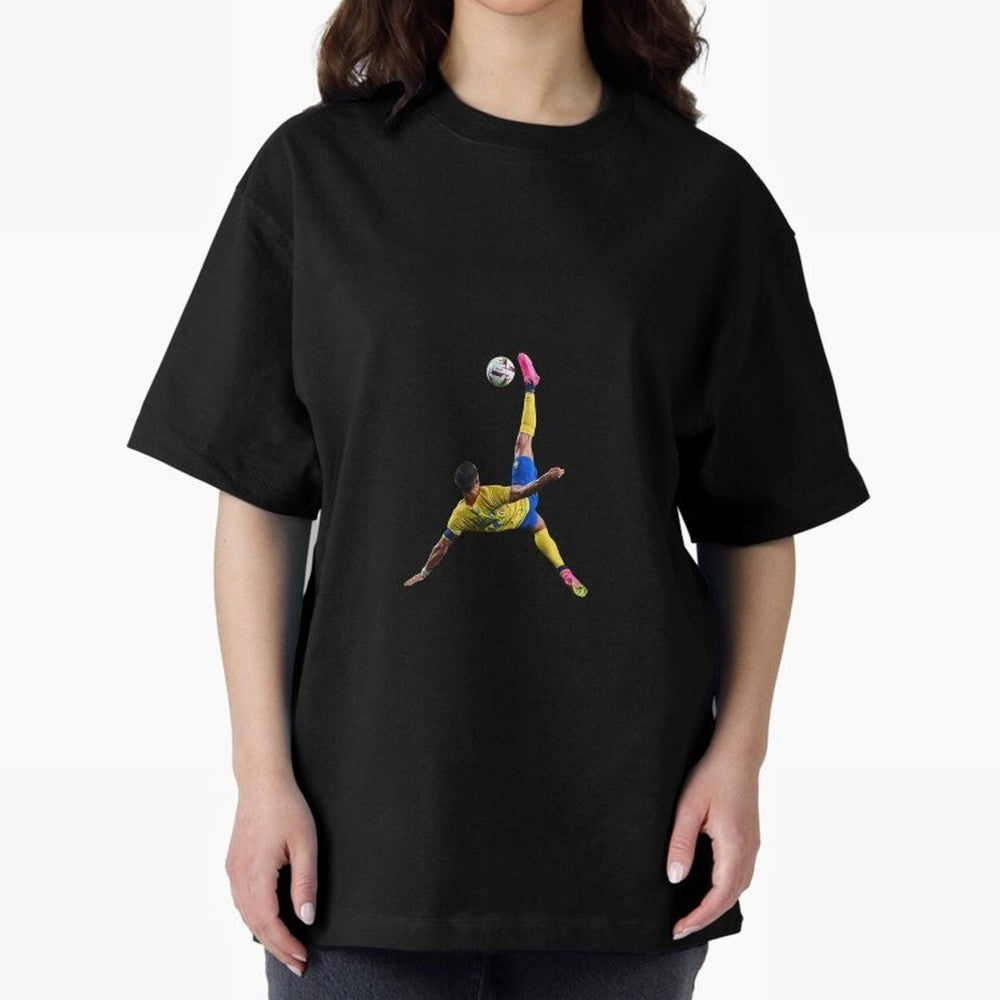 Cr7 Mindset Inspire Create Achieve Oversized T-Shirt Celebrate National Team Dreams in FIFA World Cup 2026 USA Canada Mexico for Fans of CR7 and Messi and Argentina and Brazil, Bringing Fan Favorite Moments, National Team Passion, Big Match Drama