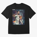 Wallpaper Cristiano Ronaldo Oversized T-Shirt Stand Proud for FIFA World Cup 2026 USA Canada Mexico Spirit, Centered on England, France and Netherlands, CR7 and Messi, Retro Football Energy, Iconic Rivalries, Trophy Chase Drama and Stadium