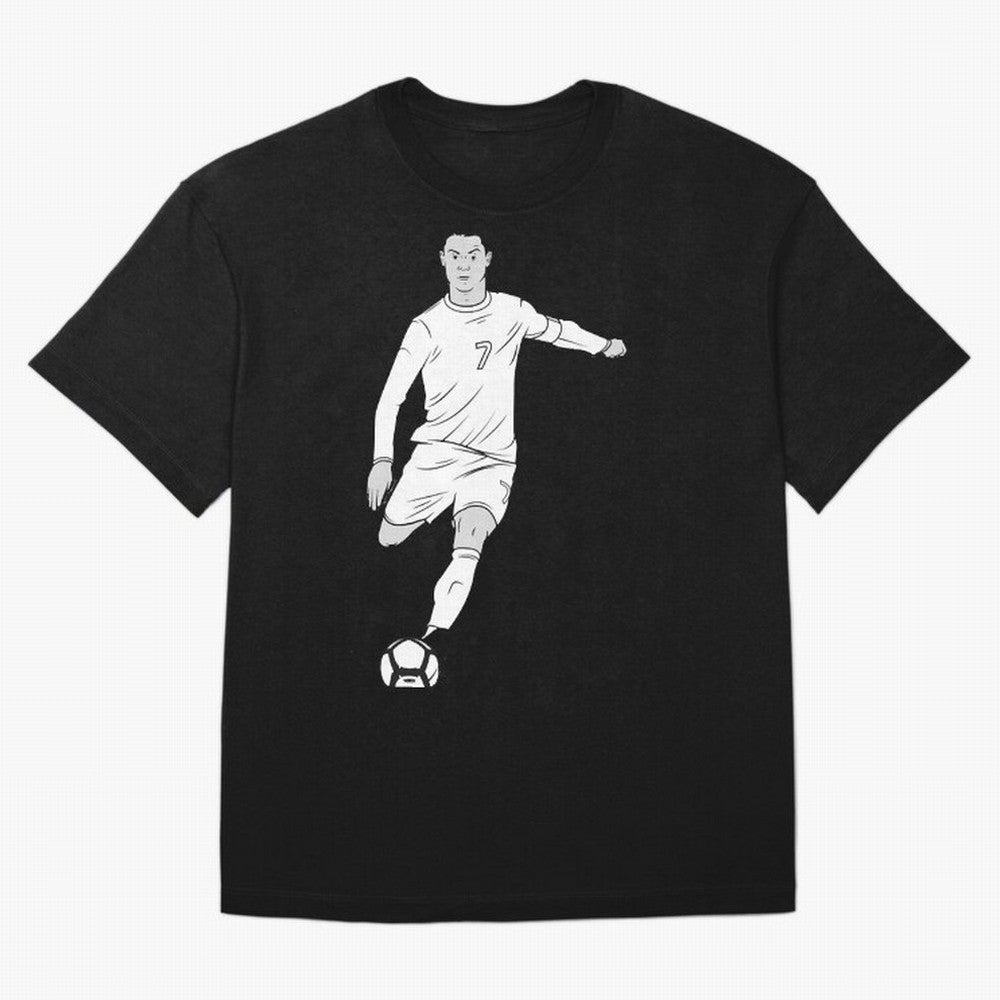 Cristiano Ronaldo Oversized T-Shirt Honor the Beautiful Game during FIFA World Cup 2026 for Fans of Cristiano Ronaldo and Argentina and Brazil, Bringing Football History, Final Match Energy, Crowd Noise and Once in a Lifetime Moments; Made for Die