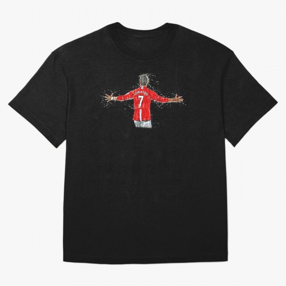 Cristiano Ronaldo Oversized T-Shirt Keep Football History Alive during Global Football Passion for FIFA World Cup 2026 Group Stage, Built around Messi, CR7 and Mbappe, Argentina, France and Brazil, Global Supporter Spirit, Legendary Goals, National