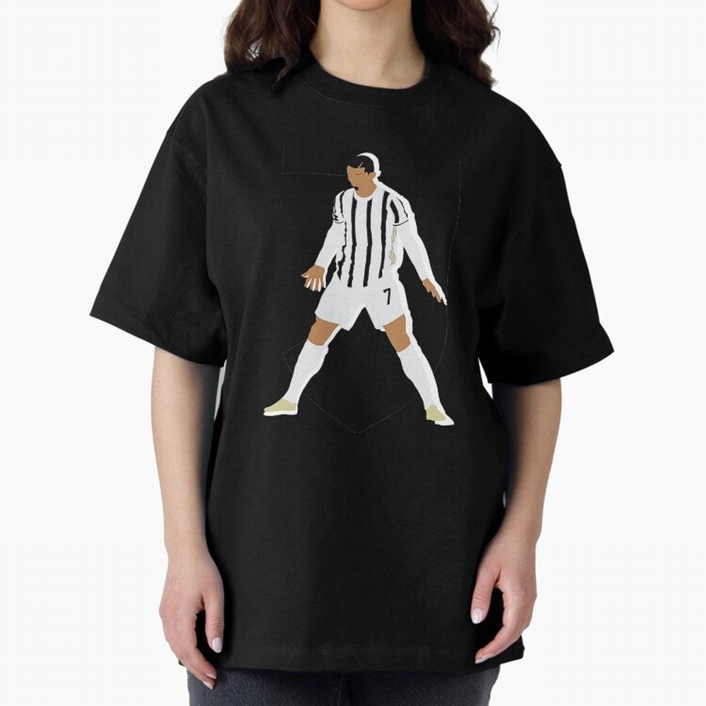 Cristiano Ronaldo Oversized T-Shirt Feel the Heartbeat of Match Day Hype around FIFA World Cup 2026 Group Stage, Haaland, France, Tournament Hype, Historic Matchups, Family Viewing Parties and Global Sports Pride; Made for Collectors Who Enjoy