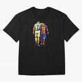 Cristiano Ronaldo And Messi Wpap Art Oversized T-Shirt Fuel Global Football Passion for FIFA World Cup 2026, Capturing CR7 and Messi, Spain, Football History, Final Match Energy, Crowd Noise and Once in a Lifetime Moments; Built for Supporters