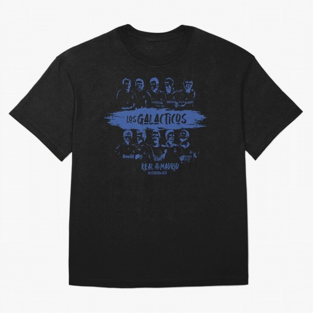 Los Galacticos Oversized T-Shirt Turn Up for Global Football Passion for FIFA World Cup 2026, Celebrating CR7, Portugal, Spain and Germany, Global Supporter Spirit, Legendary Goals, National Colors and Tournament Celebration; Great for Supporters