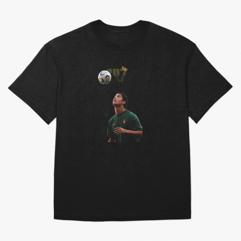 Cristiano Ronaldo Oversized T-Shirt Celebrate Supporters United by Match Day Hype around FIFA World Cup 2026 USA Canada Mexico, Neymar, Haaland and Cristiano Ronaldo, Spain, Fan Favorite Moments, National Team Passion, Big Match Drama and Soccer
