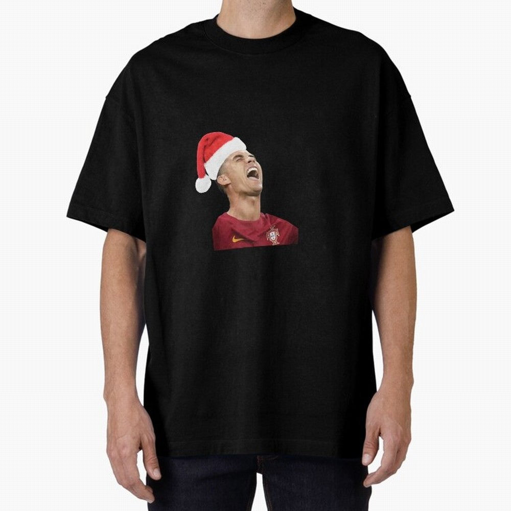 cristiano ronaldo siuuu meme Oversized T-Shirt Celebrate Rivalries and Pride in FIFA World Cup 2026 Group Stage for Fans of Haaland and Mbappe and Spain and Netherlands, Bringing Goal Celebration Energy, Supporter Heritage, Football Icons and