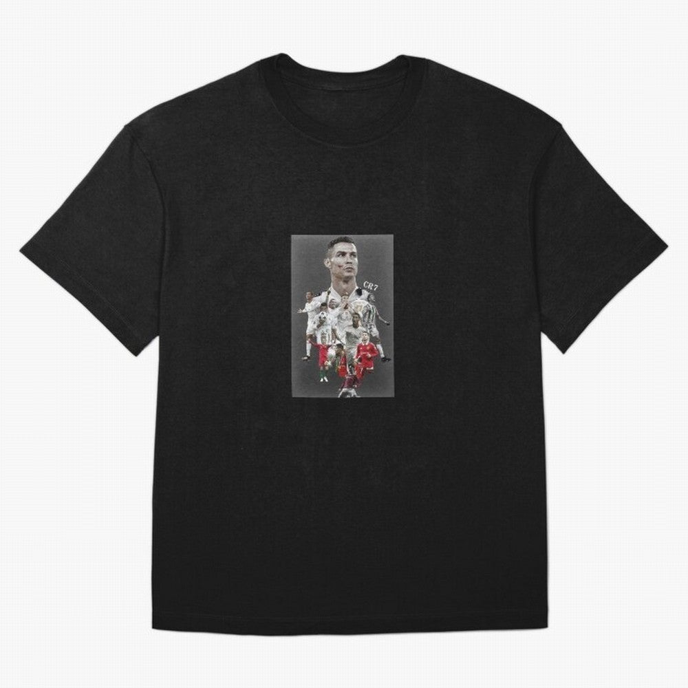 Cristiano Ronaldo Oversized T-Shirt Bring Global Tournament Vibes to FIFA World Cup 2026 for Fans of CR7 and Spain, Bringing Goal Celebration Energy, Supporter Heritage, Football Icons and Worldwide Tournament Joy; Perfect for People Who Love