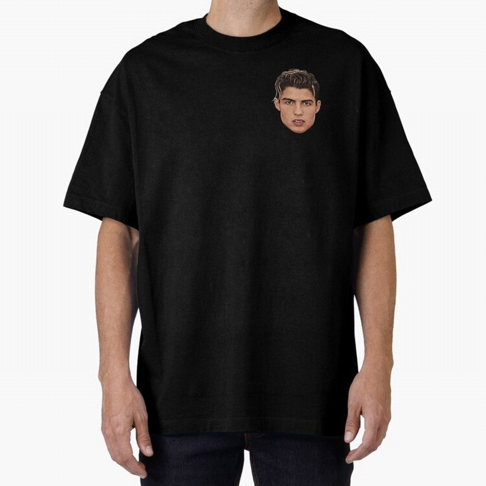 Cristiano Oversized T-Shirt Make Every Match About FIFA World Cup 2026 Filled with CR7 and Messi, Argentina and Brazil Energy, Stadium Chants, National Pride, Trophy Dreams and Unforgettable Football Memories; Ideal for Football Dads, Football