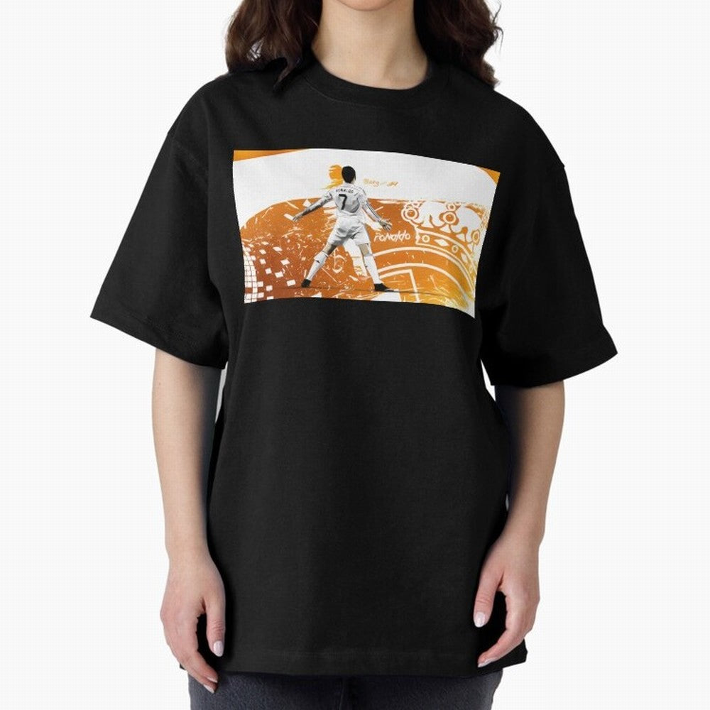 Cristiano Ronaldo Oversized T-Shirt Stand with the FIFA World Cup 2026 USA Canada Mexico Journey through Neymar Highlights, Portugal Pride, Stadium Memories, Football Loyalty, International Chants and Championship Tradition; Ideal for Passionate