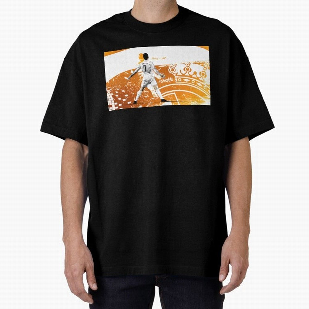 Cristiano Ronaldo Oversized T-Shirt Stand with the FIFA World Cup 2026 USA Canada Mexico Journey through Neymar Highlights, Portugal Pride, Stadium Memories, Football Loyalty, International Chants and Championship Tradition; Ideal for Passionate