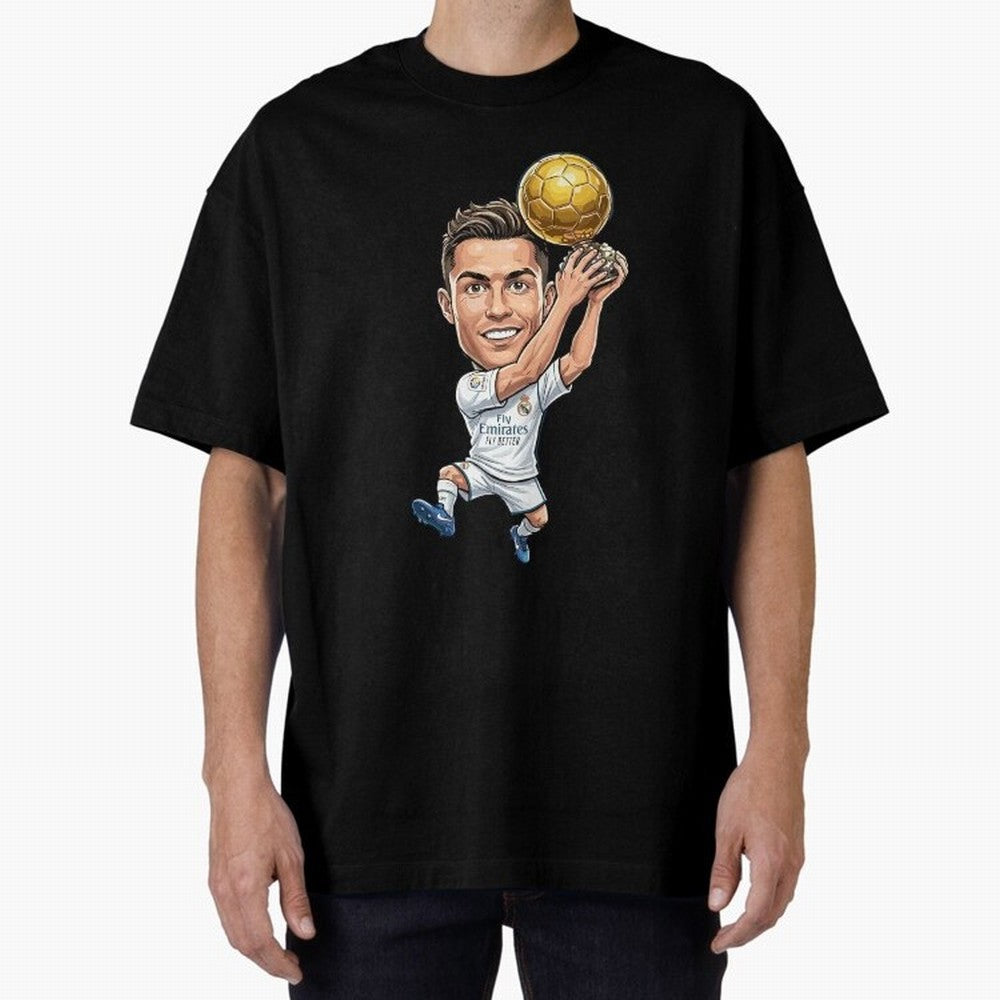 Cristiano Ronaldo Oversized T-Shirt Bring Match Day Fire to the FIFA World Cup 2026 USA Canada Mexico Journey through Messi, CR7 and Mbappe Highlights, France Pride, Classic Soccer Heritage, Championship Pressure, Fan Loyalty and International