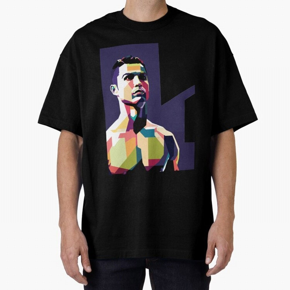 Ronaldo Cristiano Ronaldo Oversized T-Shirt Make Every Kick Count in the FIFA World Cup 2026 USA Canada Mexico Journey through Haaland Highlights, Germany Pride, Championship Spirit, Famous Goals, Roaring Crowds and International Football Unity;