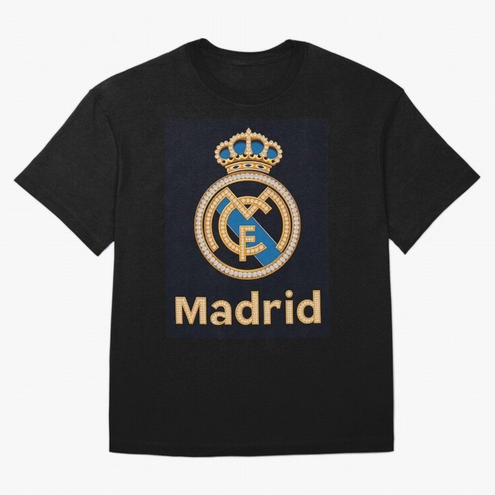 Madrid Oversized T-Shirt Celebrate the Next Chapter of FIFA World Cup 2026 USA Canada Mexico Spirit, Capturing Argentina and Brazil, CR7 and Messi, Soccer Culture, Superstar Moments, National Team Dreams and Competitive Fire; Great for Supporters