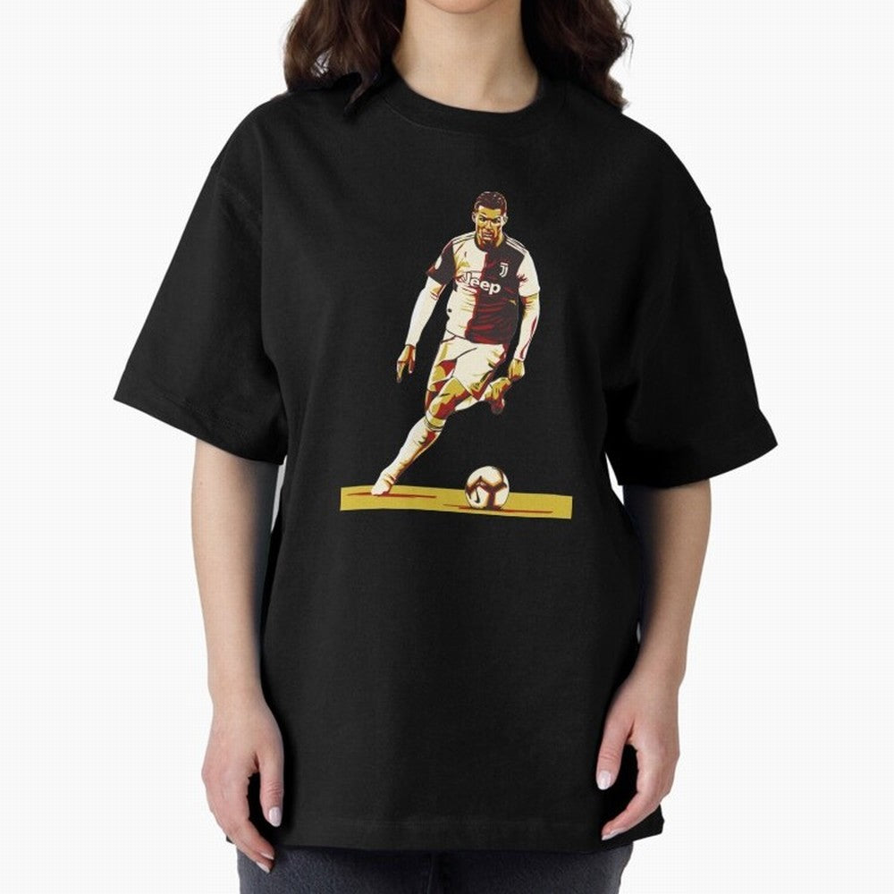 Ronaldo Oversized T-Shirt Feel International Energy from FIFA World Cup 2026 Centered on CR7, Brazil Energy, Stadium Chants, National Pride, Trophy Dreams and Unforgettable Football Memories; Perfect for People Who Love Argentina, Brazil, France,