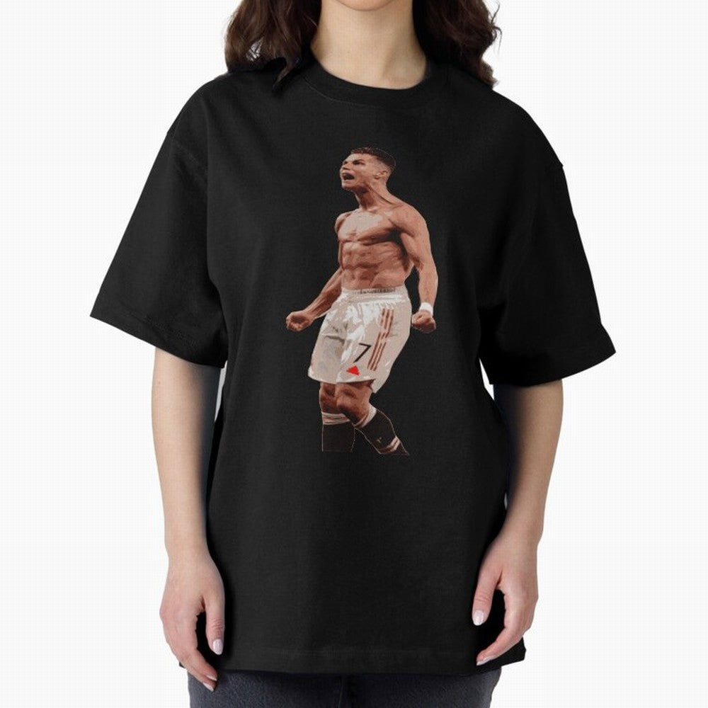 cristiano ronaldo manchester united Oversized T-Shirt Make Memories around the FIFA World Cup 2026 Journey through Cristiano Ronaldo Highlights, France Pride, Goal Celebration Energy, Supporter Heritage, Football Icons and Worldwide Tournament Joy;
