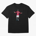 Legend Cristiano Ronaldo Oversized T-Shirt Bring Global Football Passion for FIFA World Cup 2026 USA Canada Mexico, Made for Mbappe and Neymar, Argentina, Fan Favorite Moments, National Team Passion, Big Match Drama and Soccer History; Ideal for
