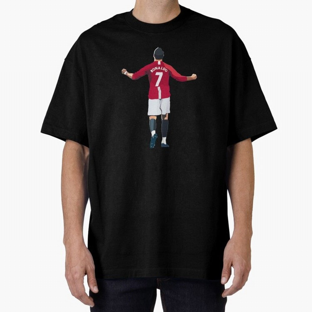 Legend Cristiano Ronaldo Oversized T-Shirt Bring Global Football Passion for FIFA World Cup 2026 USA Canada Mexico, Made for Mbappe and Neymar, Argentina, Fan Favorite Moments, National Team Passion, Big Match Drama and Soccer History; Ideal for