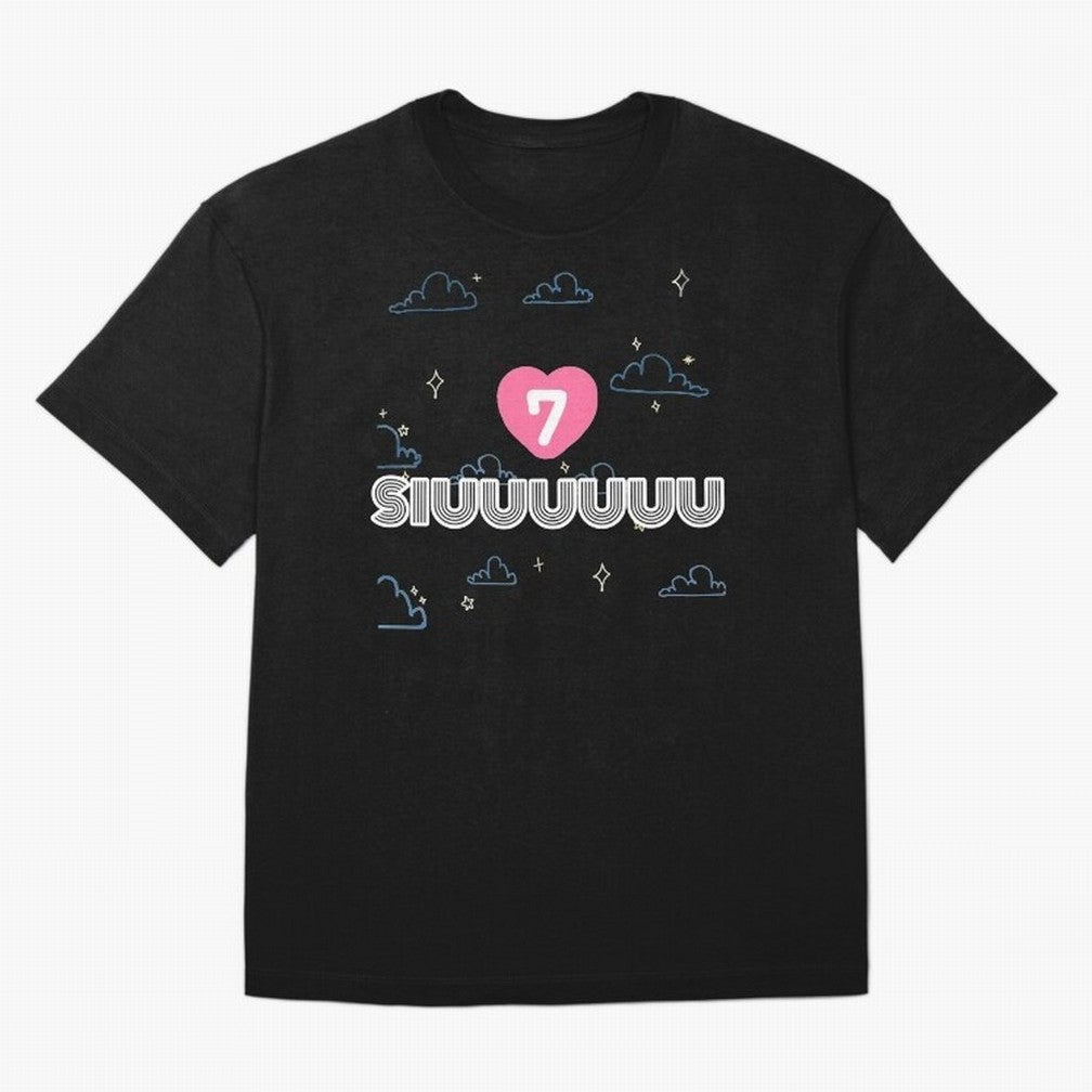 Siiiuuu 7 CR7 goal Oversized T-Shirt Relive Legendary Nights from FIFA World Cup 2026 USA Canada Mexico Connected to CR7 and Messi, Argentina Energy, Worldwide Fan Energy, Dramatic Goals, Stadium Lights and Championship Celebrations; Ideal for