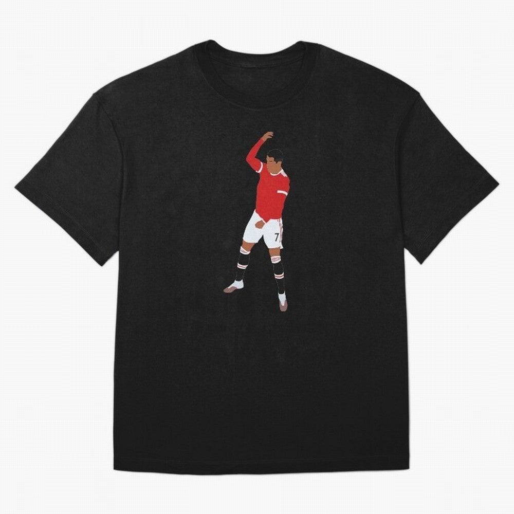 Cristiano Ronaldo Oversized T-Shirt Relive Legendary Nights from FIFA World Cup 2026 USA Canada Mexico Made for CR7 and Messi, Spain Energy, Global Supporter Spirit, Legendary Goals, National Colors and Tournament Celebration; Ideal for Passionate