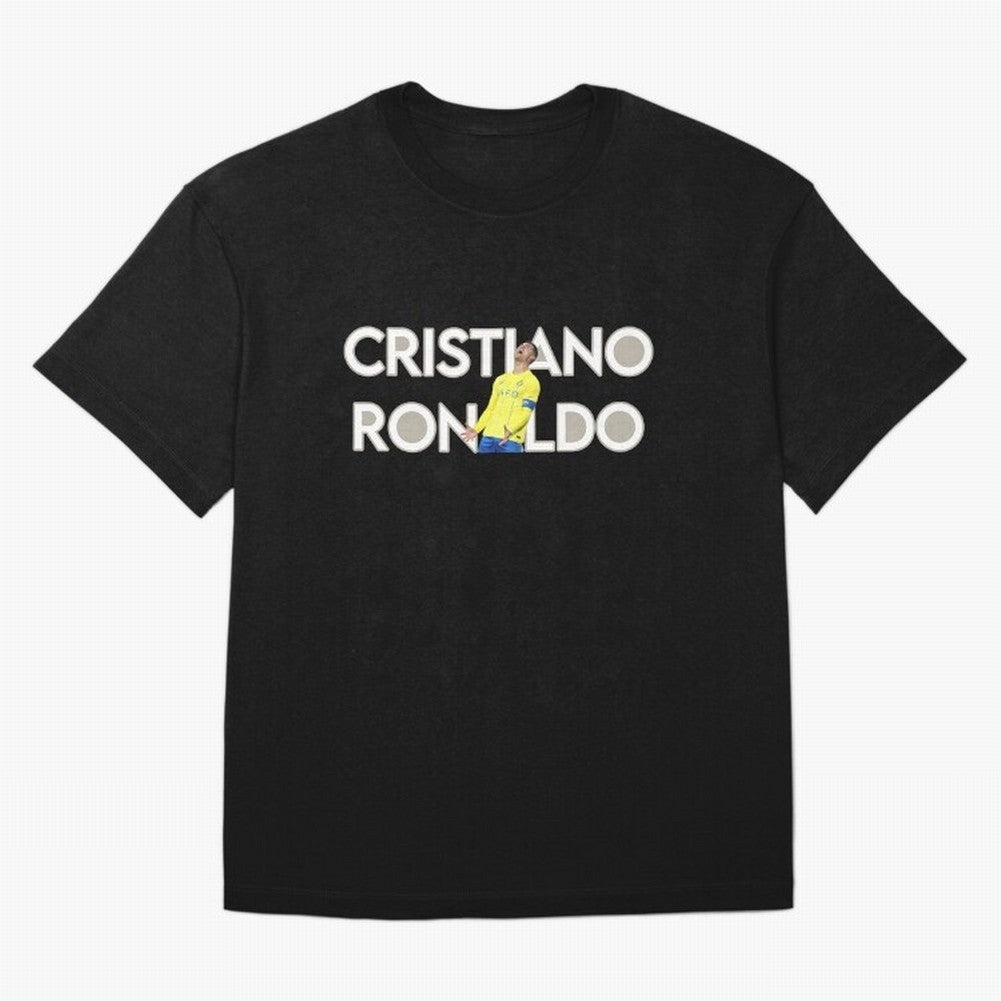 Cristiano Ronaldo Oversized T-Shirt Keep the Legacy of FIFA World Cup 2026 Built around Messi and Cristiano Ronaldo, Portugal, Spain and Germany Energy, Goal Celebration Energy, Supporter Heritage, Football Icons and Worldwide Tournament Joy; Ideal