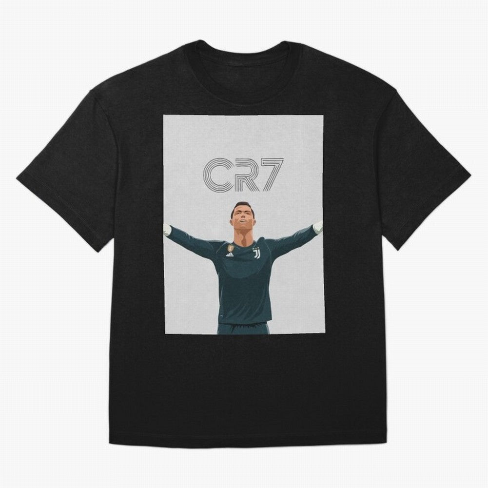 Cristiano Ronaldo CR7 Juventus T-shirt Design Oversized T-Shirt Bring Match Day Fire to FIFA World Cup 2026 USA Canada Mexico with Cristiano Ronaldo, Haaland and CR7, France and Portugal Energy, Classic Soccer Heritage, Championship Pressure, Fan