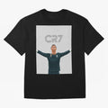 Cristiano Ronaldo CR7 Juventus T-shirt Design Oversized T-Shirt Bring Match Day Fire to FIFA World Cup 2026 USA Canada Mexico with Cristiano Ronaldo, Haaland and CR7, France and Portugal Energy, Classic Soccer Heritage, Championship Pressure, Fan