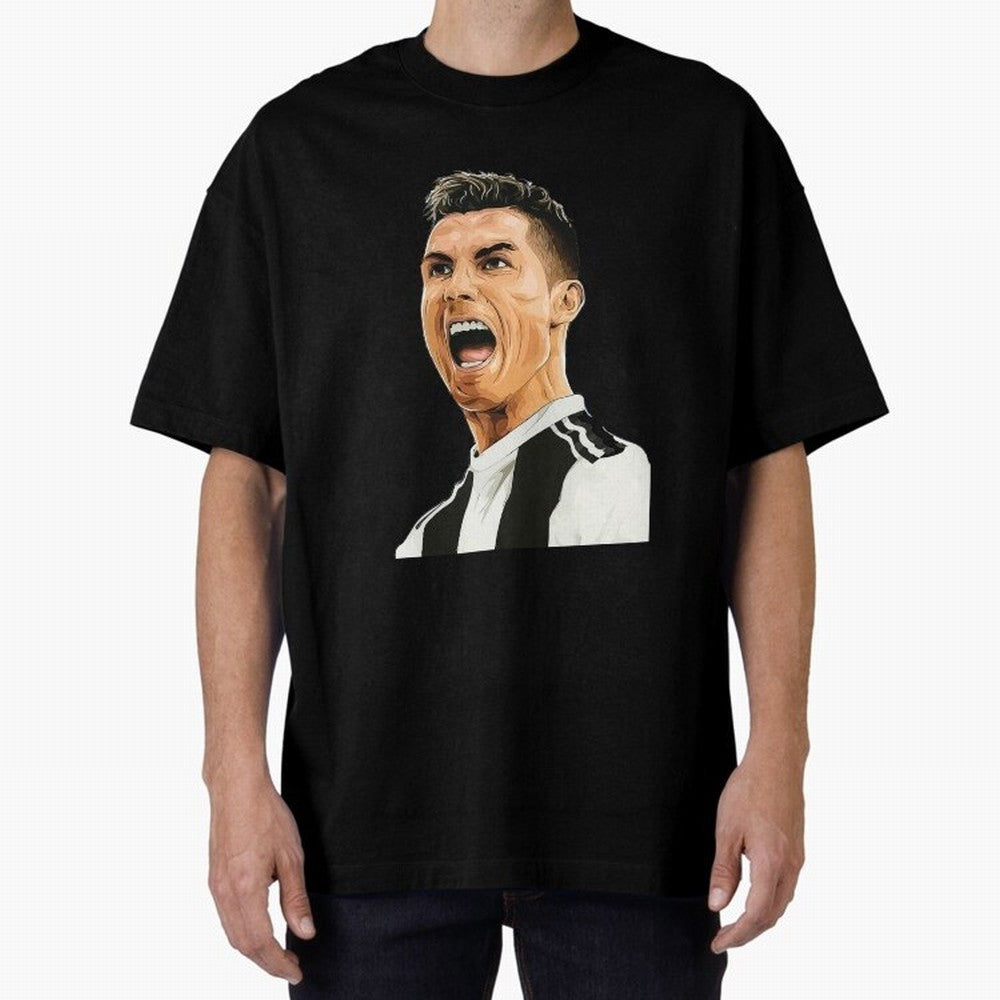 Cristiano Ronaldo Cristiano Ronaldo CR7 Oversized T-Shirt Bring Retro Soccer Energy to FIFA World Cup 2026 Group Stage Spirit, Capturing Spain and Netherlands, CR7 and Messi, Fan Favorite Moments, National Team Passion, Big Match Drama and Soccer