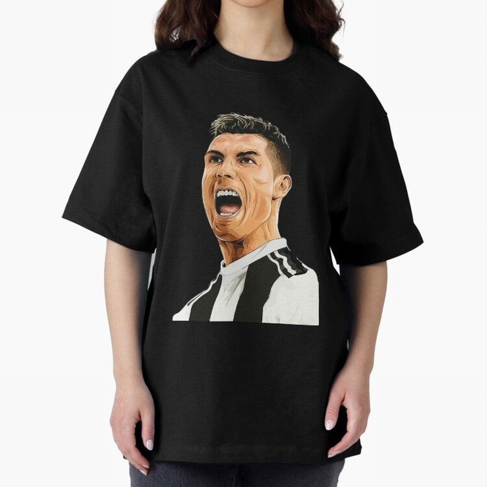 Cristiano Ronaldo Cristiano Ronaldo CR7 Oversized T-Shirt Bring Retro Soccer Energy to FIFA World Cup 2026 Group Stage Spirit, Capturing Spain and Netherlands, CR7 and Messi, Fan Favorite Moments, National Team Passion, Big Match Drama and Soccer