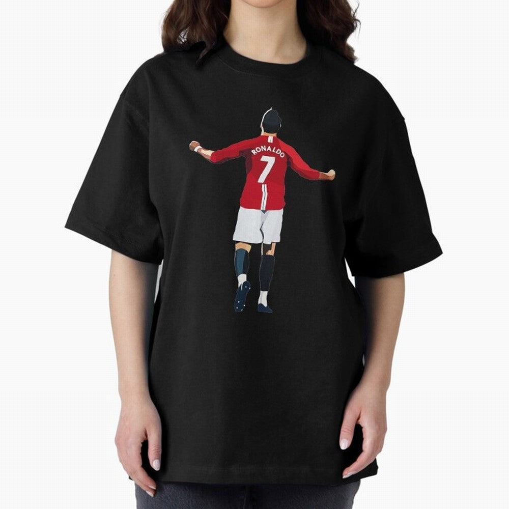 Cristiano Ronaldo Oversized T-Shirt Bring Global Tournament Vibes to FIFA World Cup 2026 Group Stage Driven by Cristiano Ronaldo, Haaland and CR7, Brazil Energy, Soccer Culture, Superstar Moments, National Team Dreams and Competitive Fire; Perfect