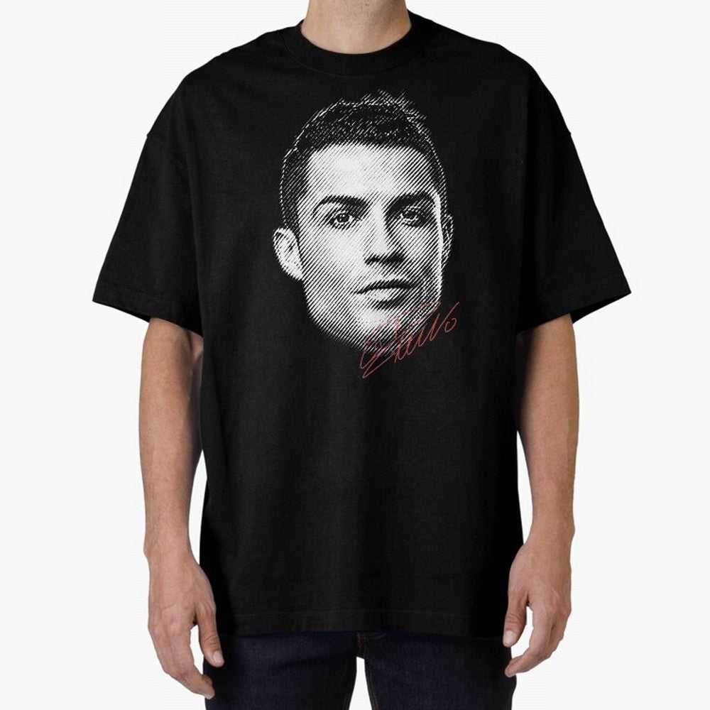 Cr7 Oversized T-Shirt Follow the Final Road of Global Football Passion for FIFA World Cup 2026 Group Stage, Built around Haaland, Brazil, Vintage Soccer Flavor, Modern Football Stars, National Flags and Final Night Emotion; Made for Collectors Who