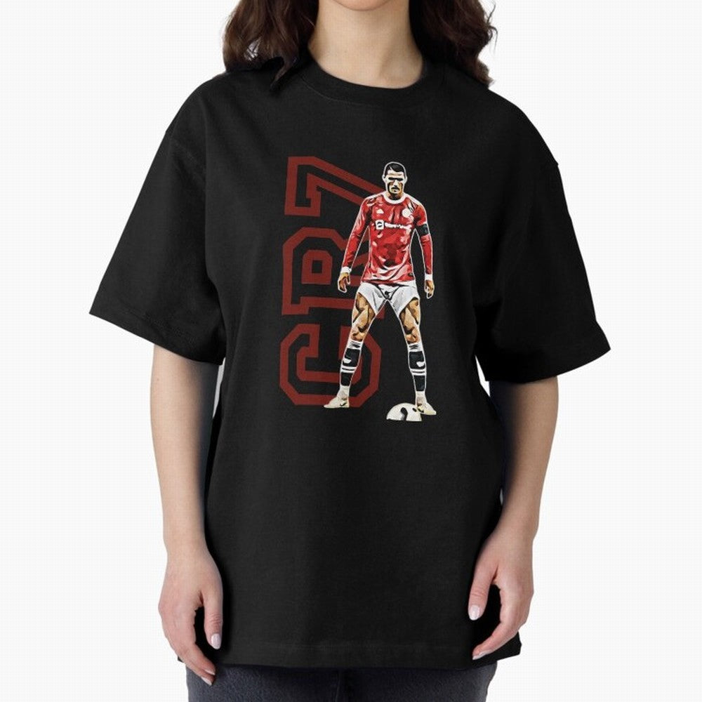 Cr7 Oversized T-Shirt Celebrate Football Heritage in the FIFA World Cup 2026 Group Stage Journey through Neymar Highlights, England and Germany Pride, Football History, Final Match Energy, Crowd Noise and Once in a Lifetime Moments; Great for