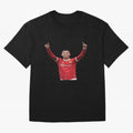 Crisitano Ronaldo Manchester United Oversized T-Shirt Feel the Heartbeat of FIFA World Cup 2026 Highlighting Haaland, Spain and Netherlands Energy, Global Supporter Spirit, Legendary Goals, National Colors and Tournament Celebration; Made for