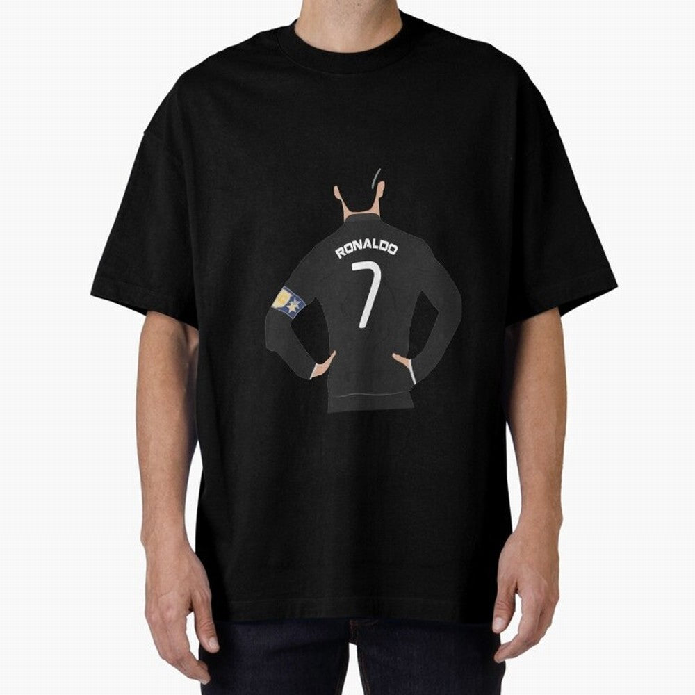Siuuu CR7 funny Oversized T-Shirt Celebrate Fan Favorites in FIFA World Cup 2026 USA Canada Mexico for Fans of CR7 and Messi and France, Bringing Goal Celebration Energy, Supporter Heritage, Football Icons and Worldwide Tournament Joy; Made for