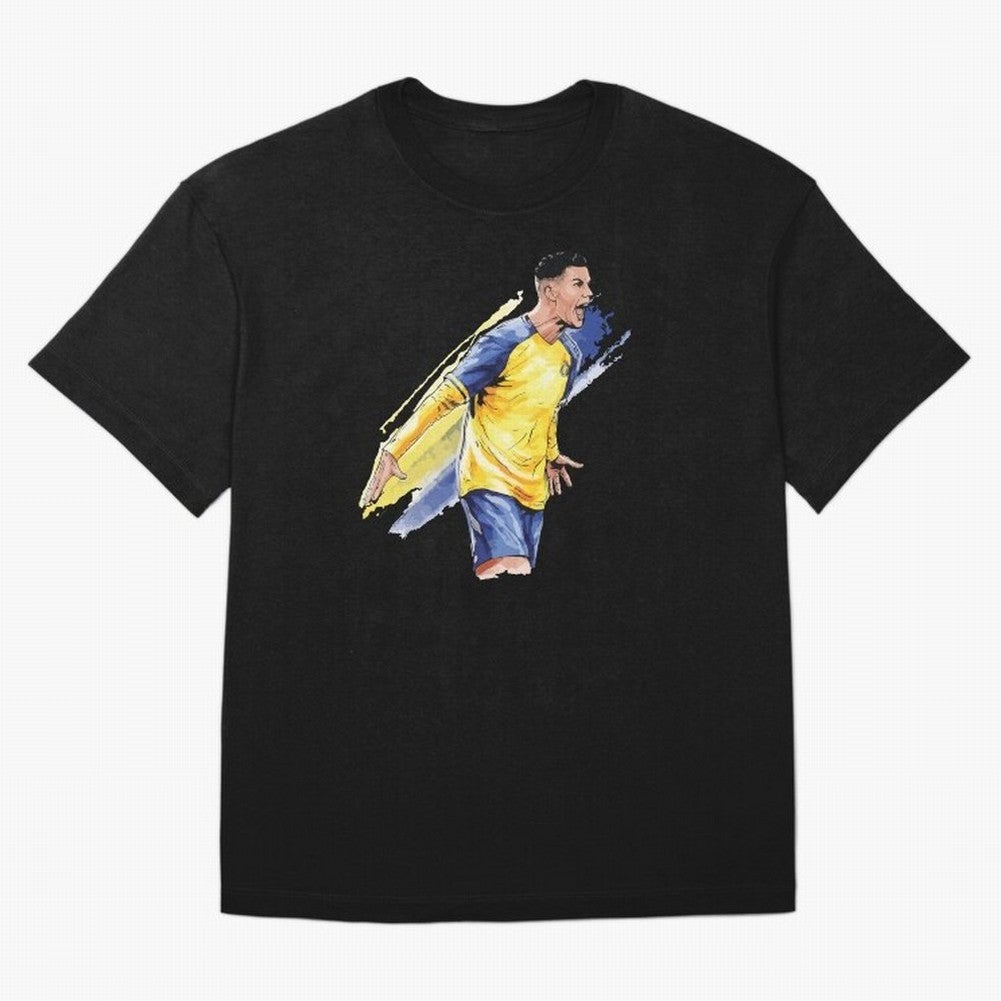 Ronaldo Al-Nassr 2022 Oversized T-Shirt Bring the FIFA World Cup 2026 USA Canada Mexico Journey through Haaland Highlights, Germany Pride, Supporter Pride, Iconic Celebrations, Legendary Names and Global Match Day Energy; Built for Supporters