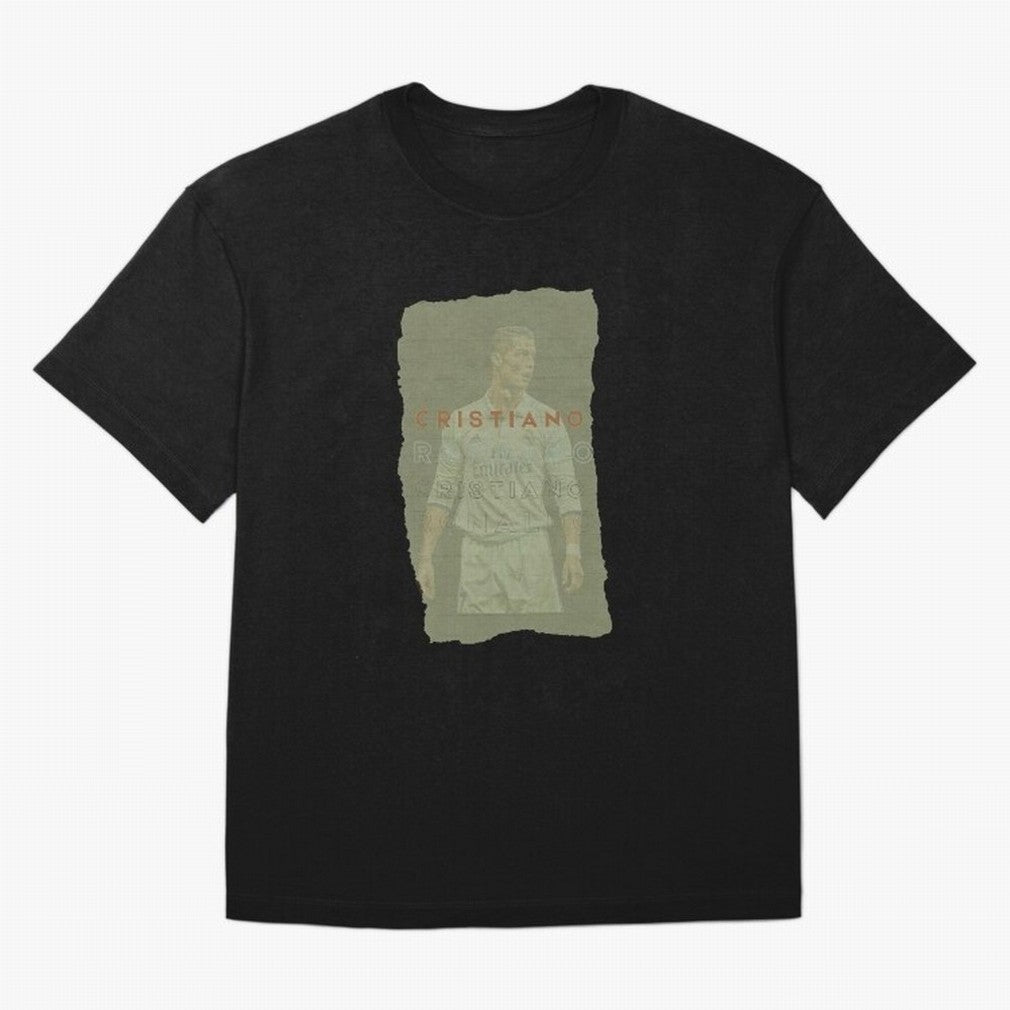 Classic Cristiano Ronaldo Oversized T-Shirt Follow the Road to FIFA World Cup 2026 Group Stage Spirit, Filled with Portugal, Spain and Germany, Mbappe and Neymar, Football History, Final Match Energy, Crowd Noise and Once in a Lifetime Moments;