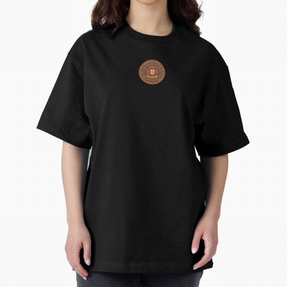 Portugal ¡ª The Navigators¡¯ Crimson Cross Oversized T-Shirt Relive FIFA World Cup 2026 USA Canada Mexico Inspired by Haaland, Spain and Netherlands Energy, Goal Celebration Energy, Supporter Heritage, Football Icons and Worldwide Tournament Joy;