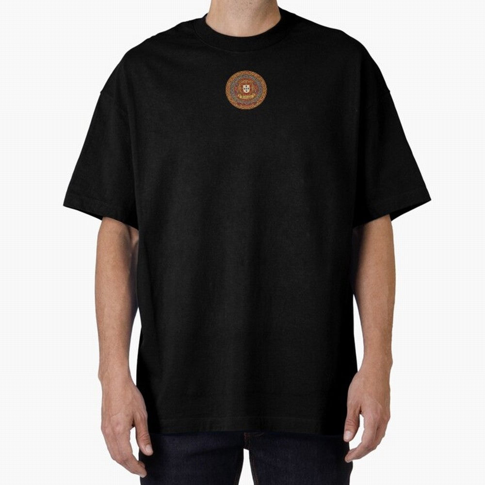 Portugal ¡ª The Navigators¡¯ Crimson Cross Oversized T-Shirt Relive FIFA World Cup 2026 USA Canada Mexico Inspired by Haaland, Spain and Netherlands Energy, Goal Celebration Energy, Supporter Heritage, Football Icons and Worldwide Tournament Joy;
