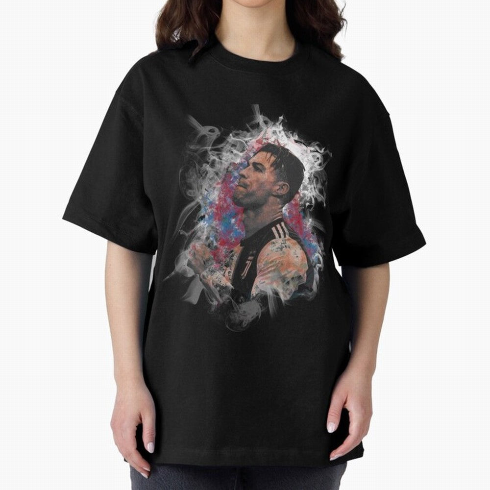 Cristiano Ronaldo pop art painting of ronaldo Oversized T-Shirt Represent FIFA World Cup 2026 Celebrating Mbappe, Brazil Energy, Classic Soccer Heritage, Championship Pressure, Fan Loyalty and International Pride; Perfect for Supporters Who Want